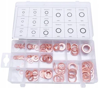 Image de Rondelles en cuivre 150 pcs /Argent