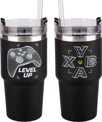 Produktbild von Kubek Podróżny Xbox z Słomką - Świecznik, Oficjalna Licencja, 0,9 L