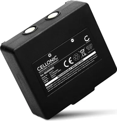 Image de CELLONIC 1x Batterie pour Télécommande Compatible avec Abitron Mini, Compatible avec Hetronic Abitron Mini, HET300, 68300900 - (2000mAh , 3.6V)