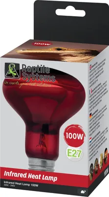 Produktbild von Reptile Systems - Infrared Heat Lamp, E27 Infrarot Wärmelampe - 100W