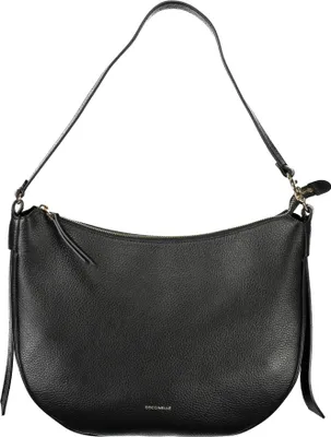 Produktbild von Elegante Schwarze Damentasche mit Schulterriemen und Reißverschluss