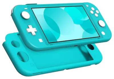Zdjęcie produktu dla Etui ochronne kompatybilne z Nintendo Switch Lite – turkusowe