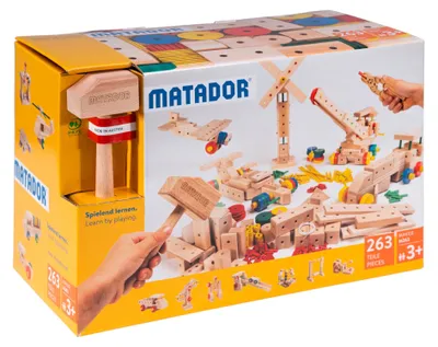 Obrázok produktu pre Drevená stavebnica Matador Maker M263 od 3 rokov