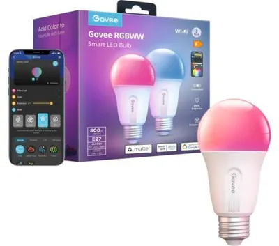 Produktbild von Smart LED WiFi & BLE Light Bulb (2er-Pack)