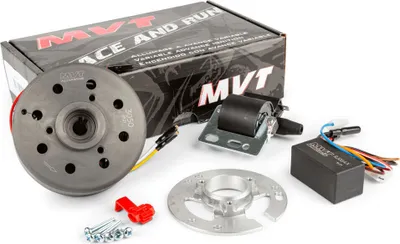 Immagine prodotto di Accensione MVT Millenium EXT121 Ant. Variabile con luci Minarelli AM6 con Batteria