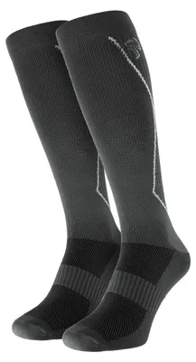 Produktbild von Black Snake Kompressionssocken Damen Herren 1 Paar kniehoch Sport - 43/46 - Grau