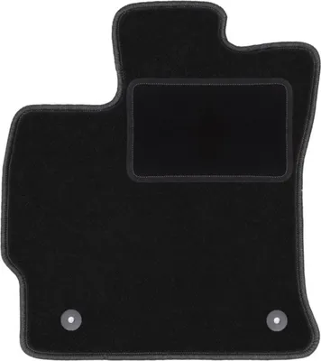 Image de Tapis de sol noir pour le conducteur : Toyota Prius III Plus 7 places (2011-)