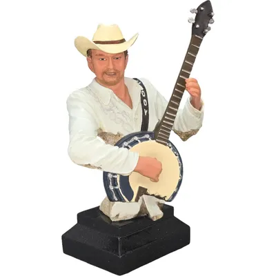 Produktbild von Western Cowboy Musiker Büste mit Banjo