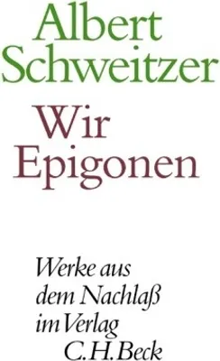 Produktbild von Wir Epigonen