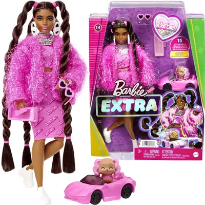 Obrázok produktu pre Barbie Extra HHN06, Modelka, Žena, 3 rok / roky, Dievča, 285 mm, Viacfarebný