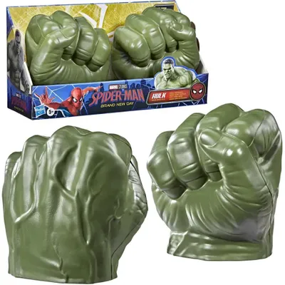 Obrázek produktu pro Marvel Spider-Man Hulk Gamma Smash Fists, Chlapec, 5 rok/roky, 99 rok/roky, Super Heroes, Textil, Čína