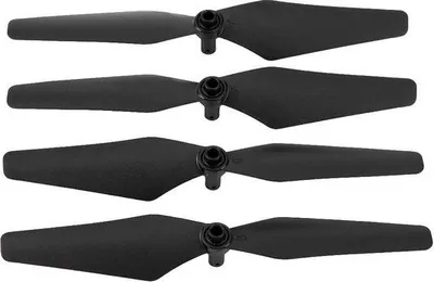 Produktbild von Propellerblätter für RC-Modelle, CCW und CW, für Quadcopter, Opvouwbare FPV-Propeller, Plastik, Set von 2, Schwarz.