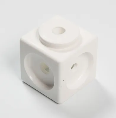 Produktbild von Dick-System, 100 Steckwürfel weiß Kantenlänge 1,7 cm