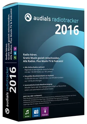 Obrázek produktu pro Audials Radiotracker 2016