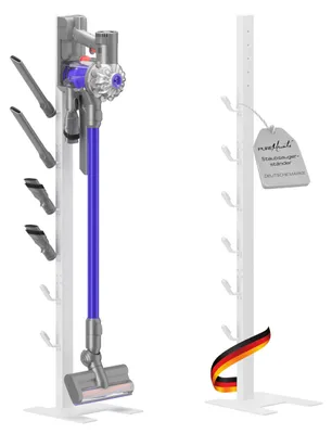 Staubsauger-Ständer für Dyson Gen5 V15 V12 V11 V10 V8 V7 V6, Weiß
