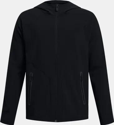 Produktbild von Under Armour Ua B Unstoppable Full Zip Jacke-Schwarz 1383126-001__YXL