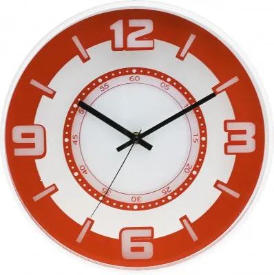 Produktbild von Wanduhr MPM, 3220.60 - orange, 30cm