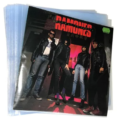 Produktbild von 12" Schallplatten LP-Schutzhüllen / Klar / Cover-Schutz-Sleeves Flat