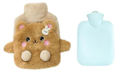 Zdjęcie produktu dla Termos w kształcie misia, 500 ml, dla dzieci, idealny jako prezent na zimę