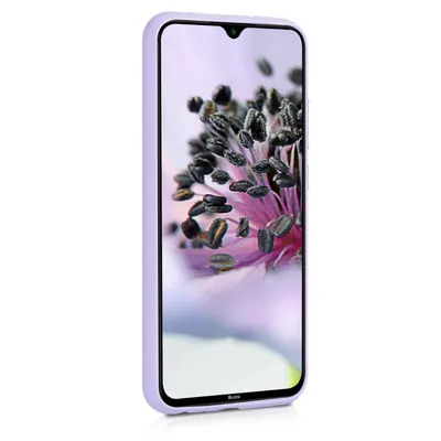 Produktbild von kwmobile Hülle kompatibel mit Xiaomi Redmi Note 8 (2019 / 2021) Hülle - weiches TPU Silikon Case - Cover geeignet für kabelloses Laden - Lavendel