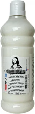 Productafbeelding van Textielmedium 500 ml. Gemaakt van textiel-acrylverf - Hobbyverf - Verbetert de hechting van acrylverf op stoffen - Machinewasbaar - Textielverf medium