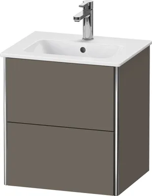 Produktbild von DURAVIT XS430609090 WTU XSquare wandhängend, 2 Schubk.