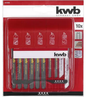 Obrázok produktu pre kwb JIGGER St Pílové listy 10 ks S30
