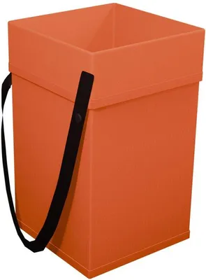 Image de Poubelle de voiture, étanche, lot de 5, 15 × 25 × 15 cm, couleur orange