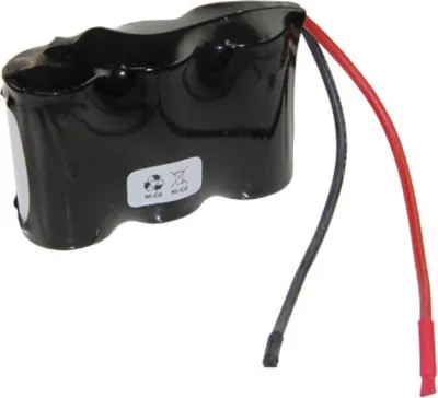 Produktbild von Notbeleuchtungs-Akku F1x3 BlackFox BF-1600SCHT mit Kabel 10cm mit offener Litze 3,6V, 1600mAh