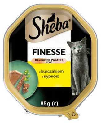 Obrázok produktu pre Karma dla kota Sheba pasztet z kurczakiem 85 g