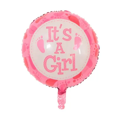 Immagine prodotto di Folienballon Baby Girl, rund - It's a Girl, ca. 45 cm