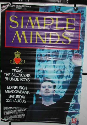 Immagine prodotto di SIMPLE MINDS - Concerto del 1980 - Locandina/Poster - 80x120 cm