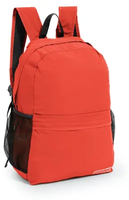 Immagine prodotto di zaino pieghevole 40 cm ultraleggero daypack impermeabile borsa pieghevole 16L zaino signore uomini daypack piccolo zaino pieghevole da viaggio, bicicletta, aereo, arancione