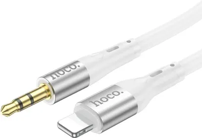 Immagine prodotto di Cavo da AUX Jack 3,5 mm a Lightning Hoco 1 m UPA22 bianco