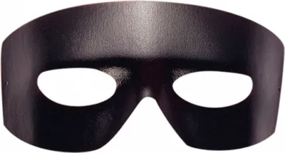 Produktbild von Banditen Maske in Lederoptik