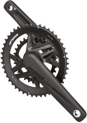 Zdjęcie produktu dla Zestaw korbowy FSA Omega Megaexo 19 mm Direct Mount, srebrny, 175 mm / 32/48 zębów, srebrny, 175 mm