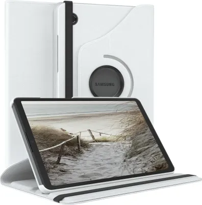 Produktbild von EAZY CASE - Tablet Hülle für Samsung Galaxy Tab A11 Schutzhülle, Tablet Case 360° drehbar in Weiß