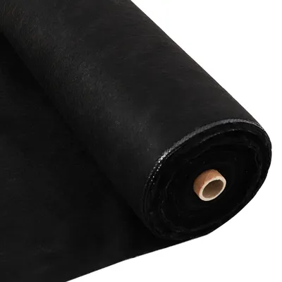 Zdjęcie produktu dla Agrotkanina z włókniną igłowaną 0,915x91,43 m (164 g/m²) dwuwarstwowa mata na chwasty czarna