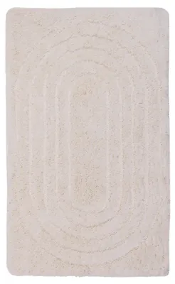 Zdjęcie produktu dla Dywanik łazienkowy carmen modern - kształt: prostokątny, prostokątny: 50×80 cm, kolor: ivory