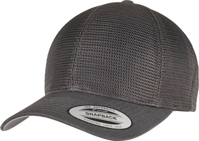 Image de Casquette FLEXFIT 6360 | 360° Omnimesh - Couleur : Charcoal - Taille : One Size