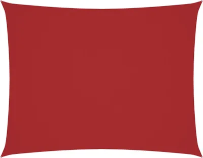 Image de vidaXL Voile d'ombrage Oxford Rectangulaire 2x3 m Rouge