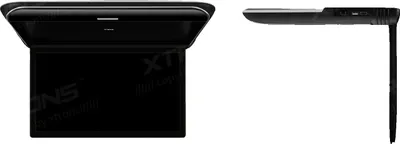 Immagine prodotto di Monitor da tetto per auto, schermo digitale HD, compatibile con ingressi USB e AV, nero