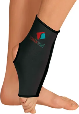 Produktbild von Fußgelenkbandage Neopren Fuß Strumpf-Bandage Sport schwarz 1-S