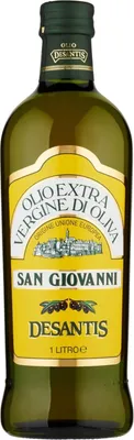 Produktbild von 3x Desantis Olivenöl 1 Liter San Giovanni - extra nativ - Olio Extra Vergine di Oliva + Italian Gourmet Polpa 400g