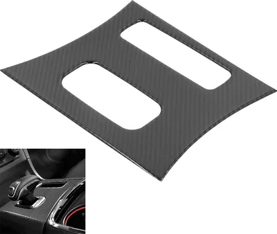 Produktbild von Kohlefaser-Zentralsteuerungs-Panel-Dekoration für Dodge Charger 2011–2014, Autoteil, manuell