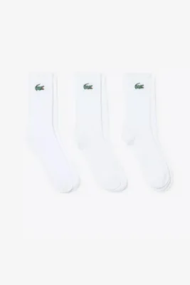 Immagine prodotto di Calzini Del Marchio Lacoste Del Modello Ra9246 Crew Socks Bianco