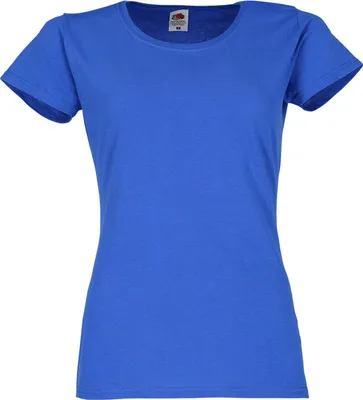 Produktbild von Fruit of the Loom Ladies Original T-Shirt Farbe: royal Größe: M