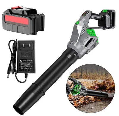 GARDEBRUK Broyeur de jardin électrique 2400W sac ramassage 2x50L jardin végétaux