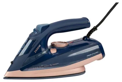Image de PROFI CARE 331260 Fer à repasser à vapeur PROFI CARE PC-DB 3126, bleu / rose