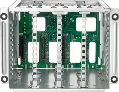 Produktbild von HPE ProLiant ML350 Gen11 8SFF x1 U.3 Tri-Mode Drive Cage Kit, Speicherlaufwerkbehälter, 2,09 kg